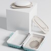 Pack of 2 Portable Soap Dish, Travel Soap Dish, Leak-proof