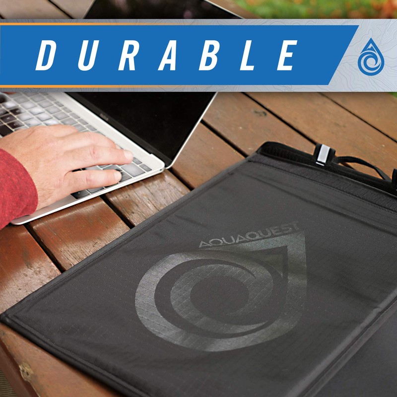 AquaQuest Storm 100% Waterproof Laptop Sleeve – Lightweight Ripstop Nylon