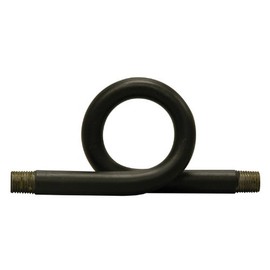 Winters SSP Series Schedule 40 Welded Steel Syphon, 1/4" NPT Male