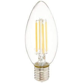 東京メタル工業 東京メタル LED電球 シャンデリア電球タイプ 40W形相当 電球色 口金E17 LDC4LC40WE17-T2-10SET
