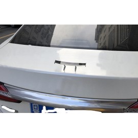 Universal Car Mini Spoiler Wing, Car Mini Rear Tail Wings Auto Tail Wing Carbon Fiber Styler 6.7 inch/17cm