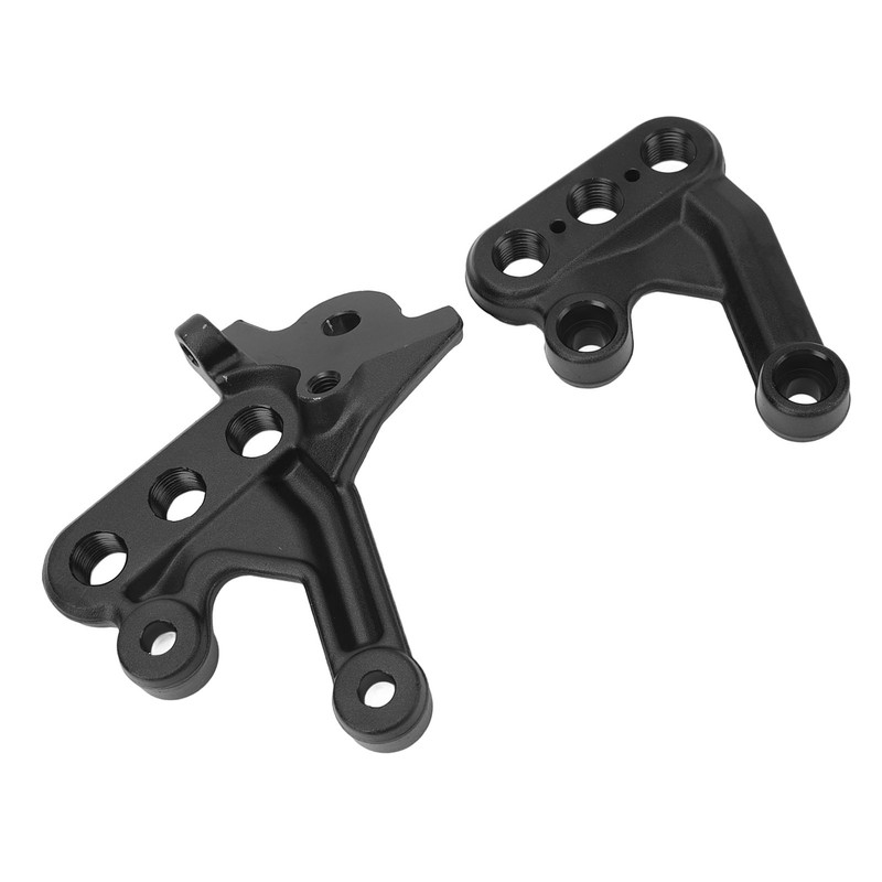 Motorcycle Foot Pegs Bracket Set Metal Construction Stable High Strength