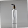 Beavorty 3pcs Refillable Pet Emulsion Bottle Press Pump Lightweight Leakproof