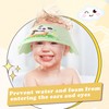 LADES Baby Shower Caps Shield - Adjustable Kids Bath Visor
