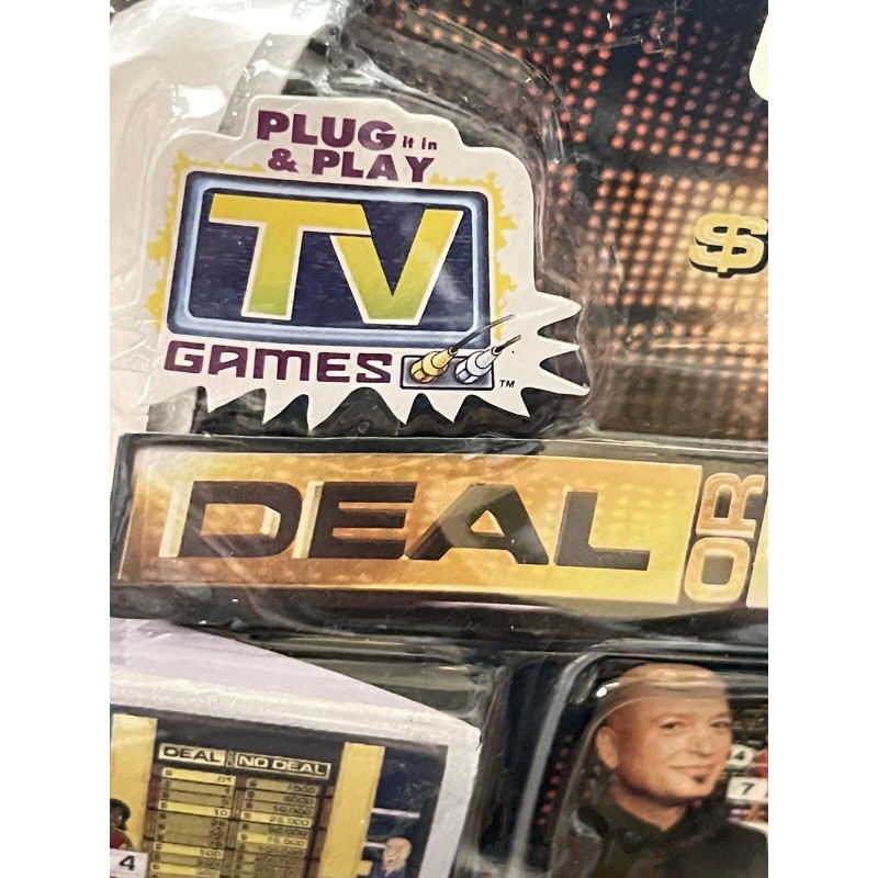 JAKKS Pacific NIP Plug & Play TV Games Deal Or