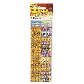 Emoji Pencil Party Favors, 8ct