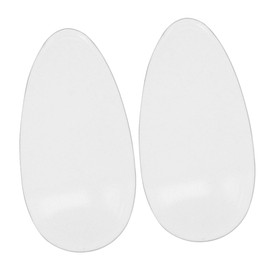 FOMIYES 2pcs Glass Foot Files Callus Remover for Feet Exfoliators for Hard for Men Women Seniors Easy to Use Reusable