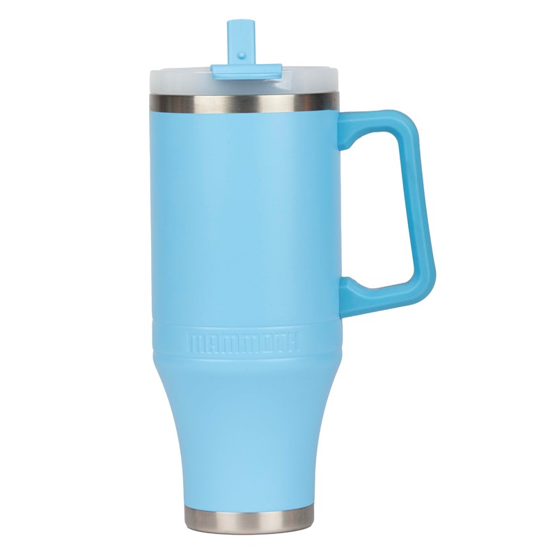 Mammoth Ascent Light Blue Glow in the Dark 40 oz
