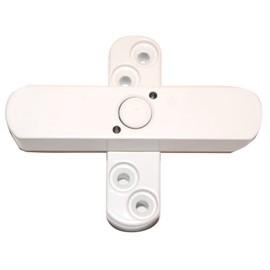 Bever 21SW Stuco Safe Window Lock No. 21 SW 2-Blade White