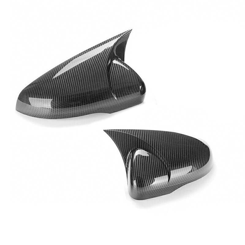 VEHICULOS Direct Replacement Carbon Fiber Mirror Cover Caps For VW