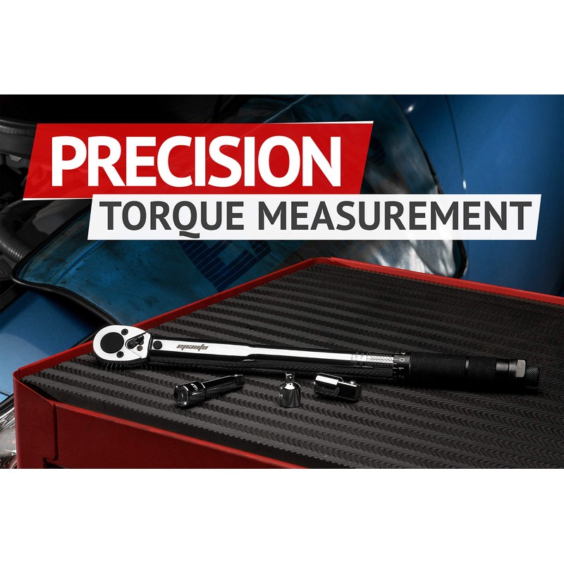 EPAuto 3/8-Inch Drive Click Torque Wrench (10-80 ft.-lb. / 13.6-108.5