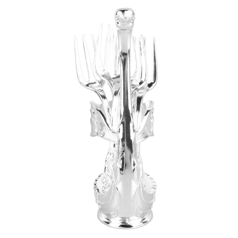 Coffee Spoon Holder Elegant Swan Shaped Alloy Mirror Polish Rich