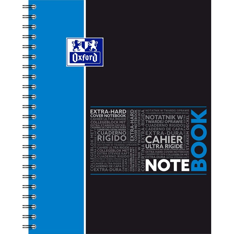 Oxford NoteBook A4 Spiral Bound Notebook + 160 Pages Large