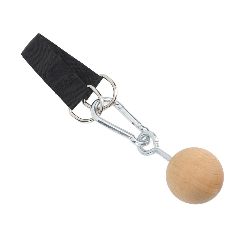 Wooden Pull Up Balls Rock Climbing Holds Training Set Arm