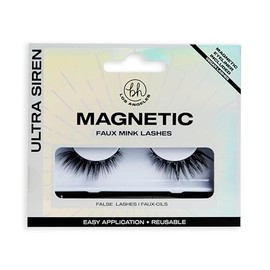 BH Los Angeles Magnetic Lashes, Easy to Apply Half Eyelashes, Natural Look and Feel, Ultra Siren