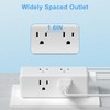 Multi Outlet Plug Extender, HICITY Outlet Splitter with 6 AC