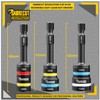 3 x SabreCut SCDINK1 Dual Size Magnetic Reversable 2-in-1 Easy