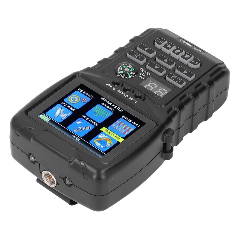 Satellite Finder Meter Digital Signal Measuring Detector 950‑2150MHz 2.4in HD