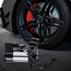 Air Compressor for Car Tires,Car Tires Powerful Portable Electric Pump | Efficient Vehicle Wheel Inflator Balls Inflation Accessories for Daily Commuting Family Fun