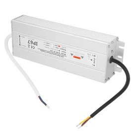 Transformador LED, controlador LED 24V 120W Fuente de alimentación LED IP67 Transformador LED 5A Tira de luz Fuente de alimentación impermeable Controlador LED