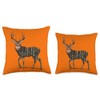 Orange Camo Deer American Flag Hunting Men Dad Deer Hunter