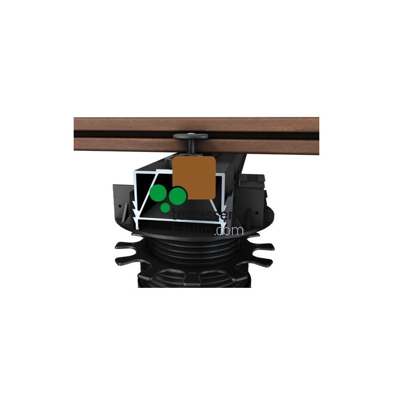 K & R Terracon Terrace Bearing Flex Clip for Connectors
