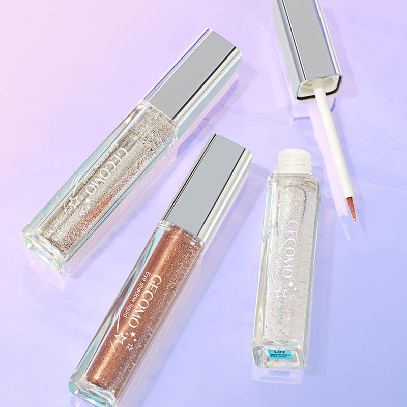 GECOMO Streamer Gorgeous Liquid Eye Shadow 6.5ml - 01# Galaxy