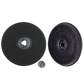 Spares2go EFF57 Type Carbon Charcoal Filters for Electrolux EHOOD Cooker Hood/Extractor Vent (230 x 20 mm, Pack of 2)