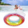 Swimming Ring Pool Float Inflatable Colorful Thickened PVC Pool Float