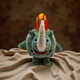 SereneSage Tung Shark Plush, Funny Meme Doll, Soft Stuffed Animal for Kids & Fans, Viral Brainrot Gift for Boys & Girls (BreadHero)