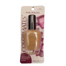 Colormates 3 Bottles of Colormates Nail Polish  12ml bottles  French Beige  #56036
