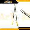 6" Tying Forceps with Serrated Straight Tips + 6" Castroviejo