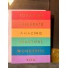 Happy Birthday Greeting Card Beautiful Encouraging Rainbow!
