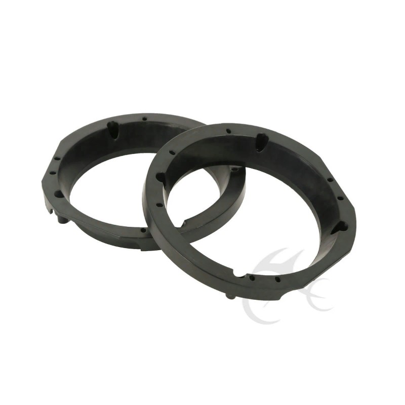 TCMT Speaker Adapters Rings 5.25" To 6" Fit For Harley