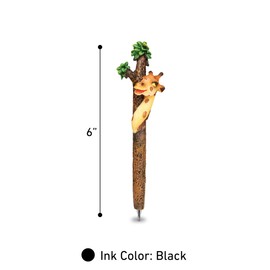 Planet Pens Cute Giraffe Novelty Pen - Fun & Unique Kids & Adults Office Supplies Ballpoint Pen, Colorful Zoo Animal Writing Pen Instrument For Cool Stationery School & Office Desk Decor Accessories