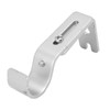 6PCS Curtain Rod Brackets Iron Adjustable Window Curtain Rod Support