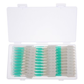 PLAFOPE Cepillos Interdentales Suaves 300 Piezas Para Limpieza Dental Cabezal Flexible Para Cuidado De Encías Ideal Para Viajes Y Uso Diario Eliminación De Placa Y Partículas