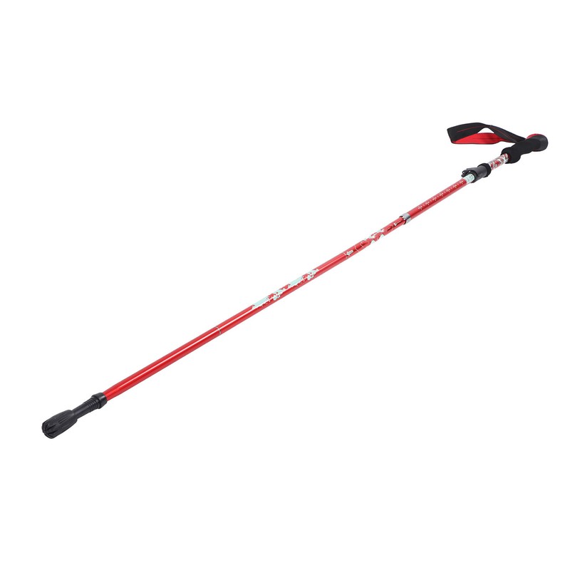 Hiking Pole Aluminium Alloy Telescopic Collapsible Multifunctional Outdoor Walking Stick