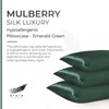 Gioia Casa Luxury Pillowcase - Emerald Green, 1pc - Soft
