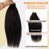 Light Yaki Tape in Hair Extensions Human Hair for Black