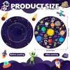 MiniInflat Solar System Felt Story Board Set 2.5 Ft Space