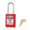 Master Lock Safety M/Lock Lockout Padlock RED KA 12F001 S31KARED,