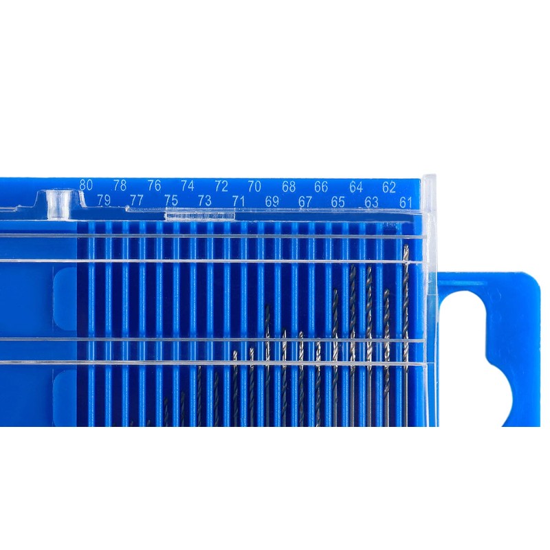 Accusize Industrial Tools H.S.S. Twist Mini Drill Sets, Size No