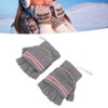 Heated Mitten Gloves Double Sided Heating Promote Blood Circulation USB