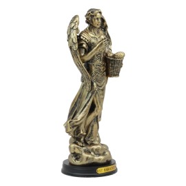 Ebros Byzantine Archangel Barachiel Provision of God 8.75"H Figurine Christian