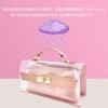 Pen Case, Clear, Pencil Case, Simple, Multi-functional, Makeup Pouch, Stylish,