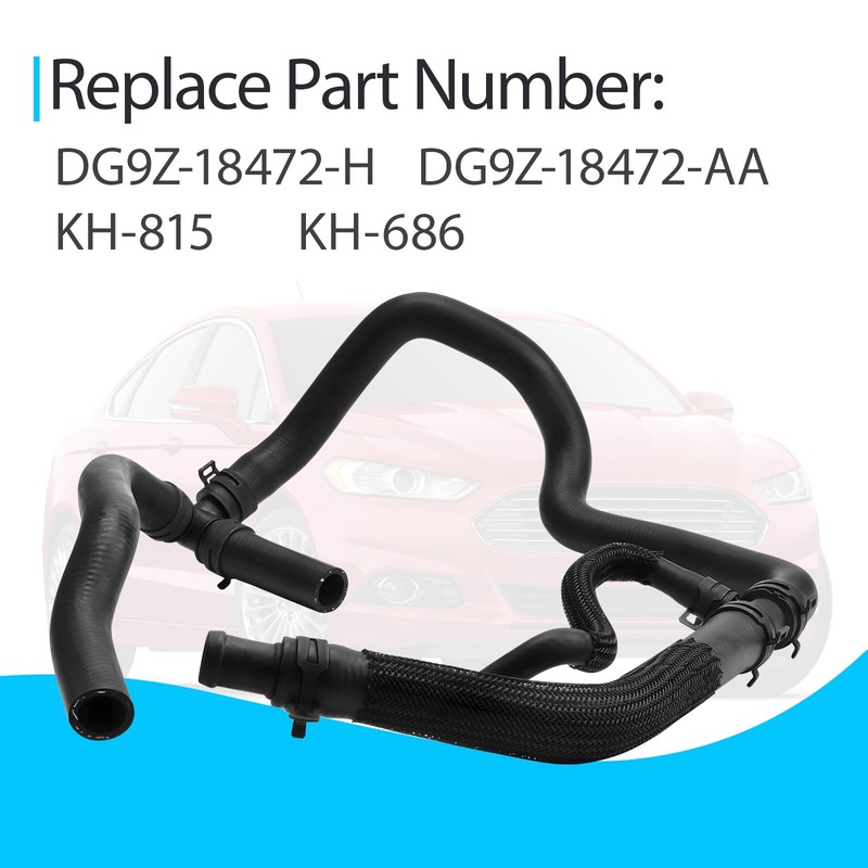 HVAC Heater Hose Assembly Compatible with Ford Fusion 2.5L 2013-2020