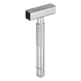 sourcing map Grinding Wheel Dresser 36 Grit Diamond Grinding Wheel Stone Dressing Tool with Flat Diamond Coated Surface for Grinding Truing Deburring Wheels, Silver