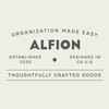 Alfion 3x5 Index Card Alphabet Tab Dividers 24 pcs (Color)