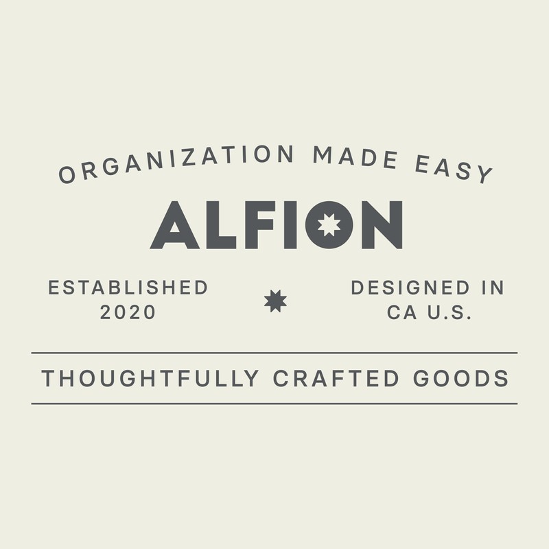 Alfion 3x5 Index Card Alphabet Tab Dividers 24 pcs (Color)